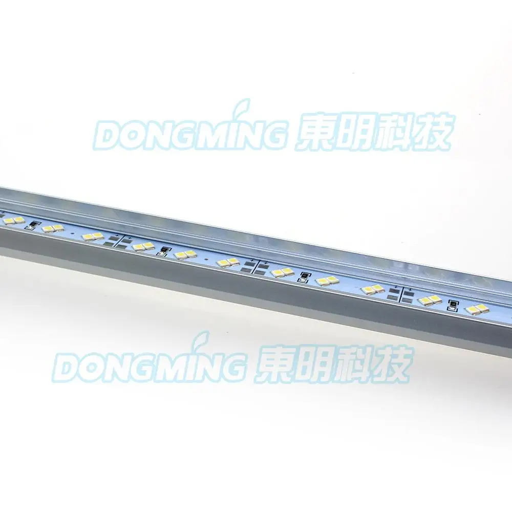 100pcs 144 led bar light 2835 hard strip U/ V groove 1m DC12V LED luces double row indoor warm/cold white | Освещение