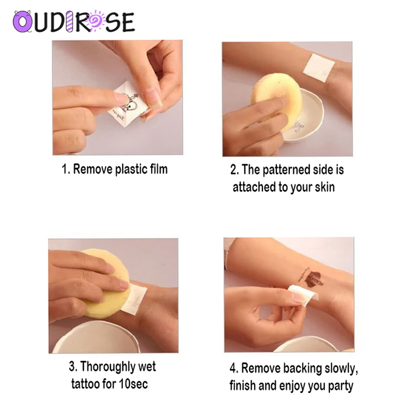 OUDIROSE 5 шт. команда для холостяков вечеринок невесты племени временная татуировка
