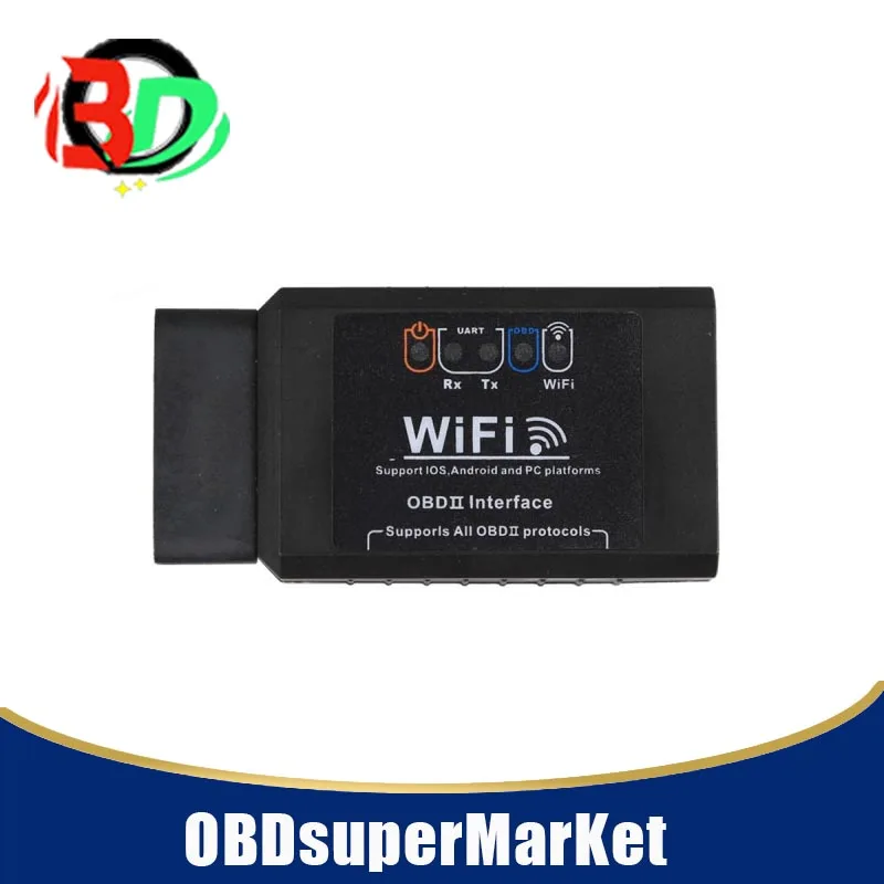 ELM327 WIFI OBD2 EOBD сканирующее устройство Поддержка Android и iPhone/iPad программное