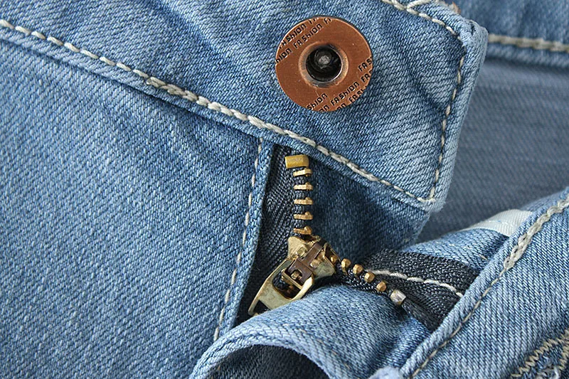 2019 размера плюс повседневные джинсы весна лето женская одежда модные потертые