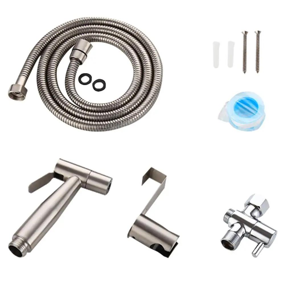 Ручной туалетный биде из нержавеющей стали 304 мини душ спрей высокого давления