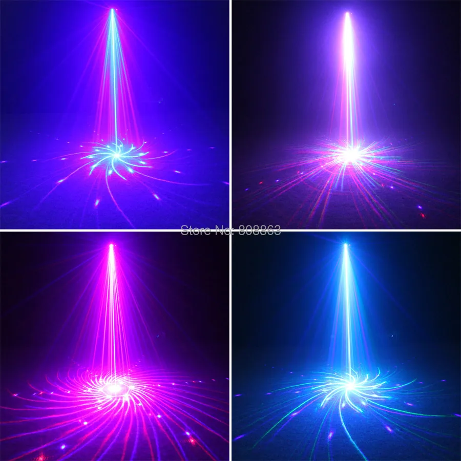 ESHINY пульт дистанционного мини RGB лазер 24 больших узоров проектор DJ танец диско бар семейные вечерние Рождественский эффект сценический светильник ing светильник RGBH32