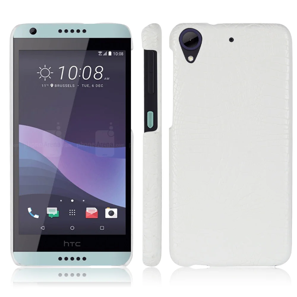 Чехол для HTC Desire 626 жесткая задняя крышка из поликарбоната и искусственной кожи с