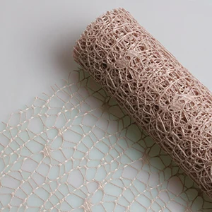 5 Yard Chainho, цветная цветочная упаковка, марлевая сетка, жаккардовая сетка, ручная работа, художественная бумага для упаковки подарков, декоративная Свадебная вечеринка, 5 ярдов - Цвет: 5 Yard