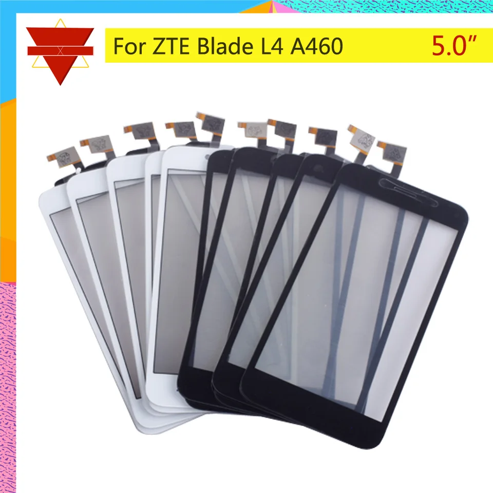 10 шт./лот сенсорный экран дигитайзер для zte Blade L4 A460 A 460 Сенсорная панель Сенсорный