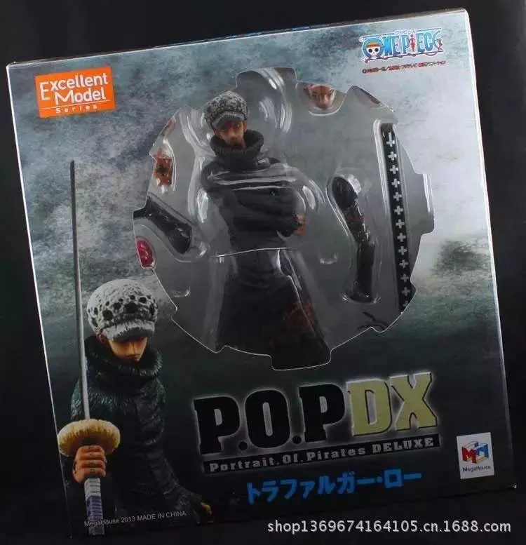 После 2 лет поп Трафальгар Ло ПВХ фигурку с сердцем коллекция смерти хирург