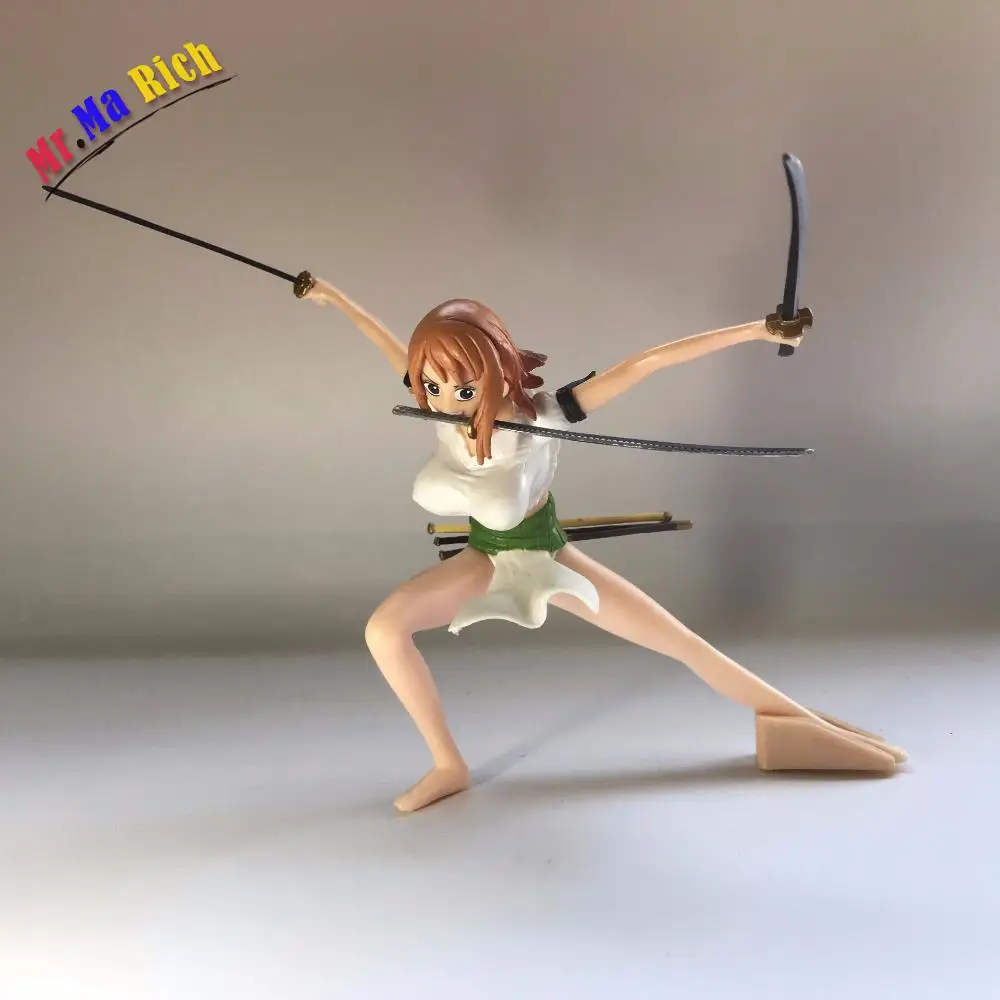 Одна штука Roronoa Zoro x Nami сексуальные ПВХ Фигурки Коллекционная модель куклы