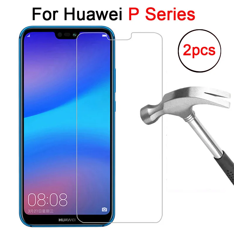 Закаленное стекло для Huawei P10 Plus p20 pro p30 lite light glass Etui защитная оболочка аксессуары