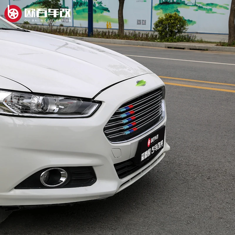 Abs хром в сети чтобы изменить декоративные цветные наклейки для Ford Mondeo 2013 2014 2015 2016