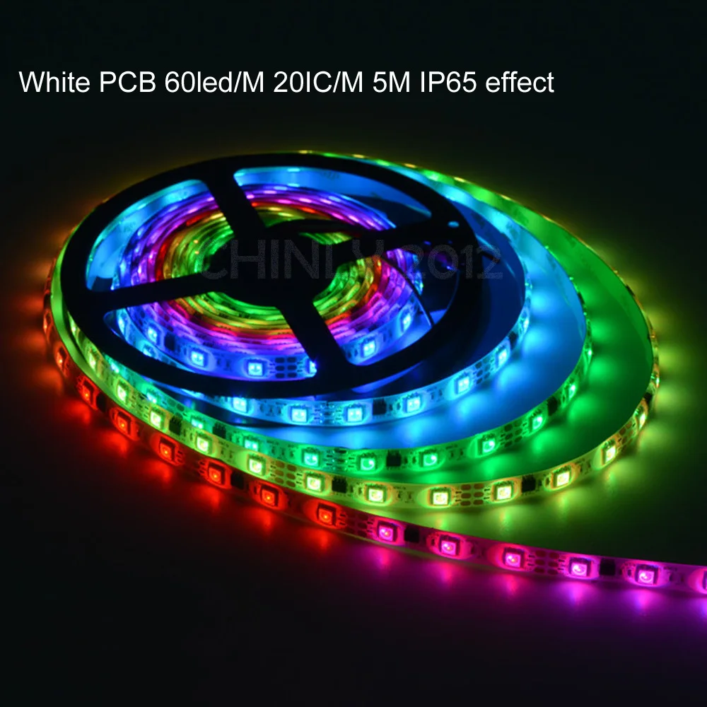 Светодиодный rgb светильник WS2811 1 м 12 в пост. Тока 30 48 60 светодиодный