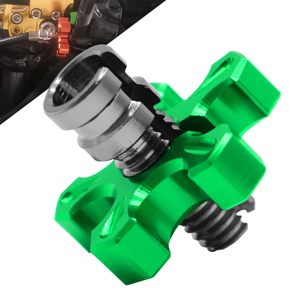 Алюминиевый кабель сцепления с ЧПУ регулировочный винт для мотоцикла KAWASAKI Z750 Z800