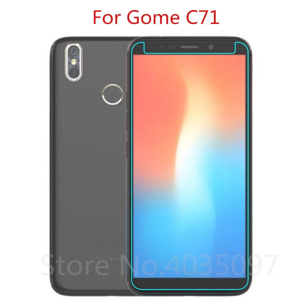 2 шт. закаленное стекло для Gome C71 Взрывозащищенная защитная пленка | Мобильные