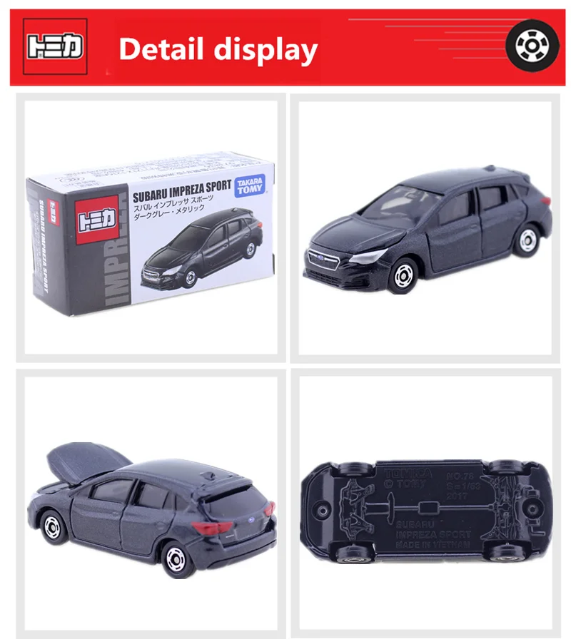 Такара Tomy Tomica Subaru Imerpza игрушечная спортивная машина литье под давлением Миниатюрная модель Subaru комплект Горячие забавные детские игрушки волшебные Поп Детские куклы