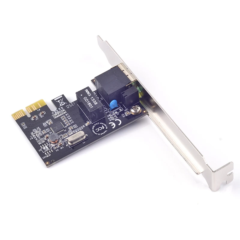 Сетевая карта RJ45 1000 Мбит/с Gigabit Ethernet PCI Express сетевая в express конвертер | Компьютеры и