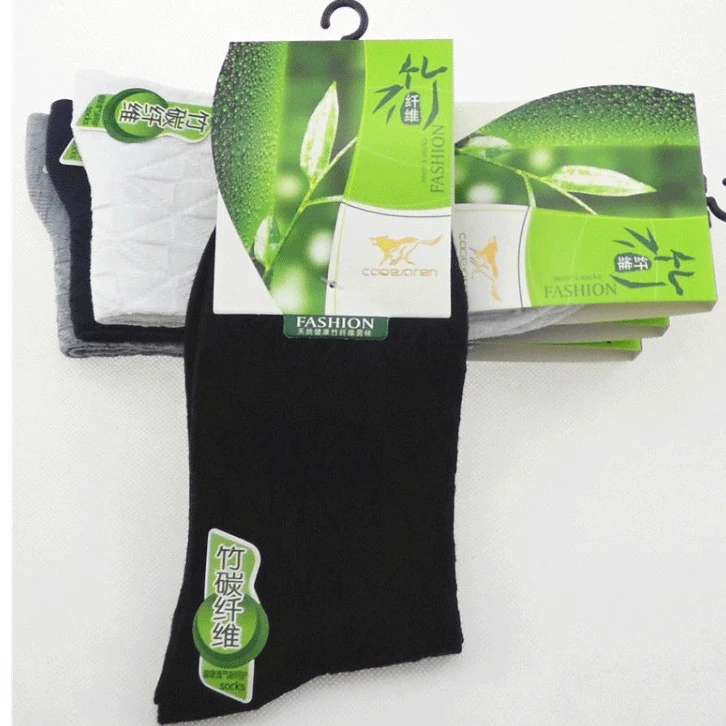 Fcare 10 шт. = 5 пар бамбуковых волокон белые черные серые темно синие sokken calcetines hombre meias