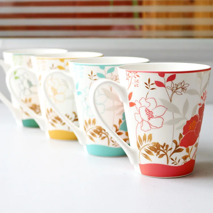 Новая ручная роспись креативная керамическая кружка кофе чай чашка милый