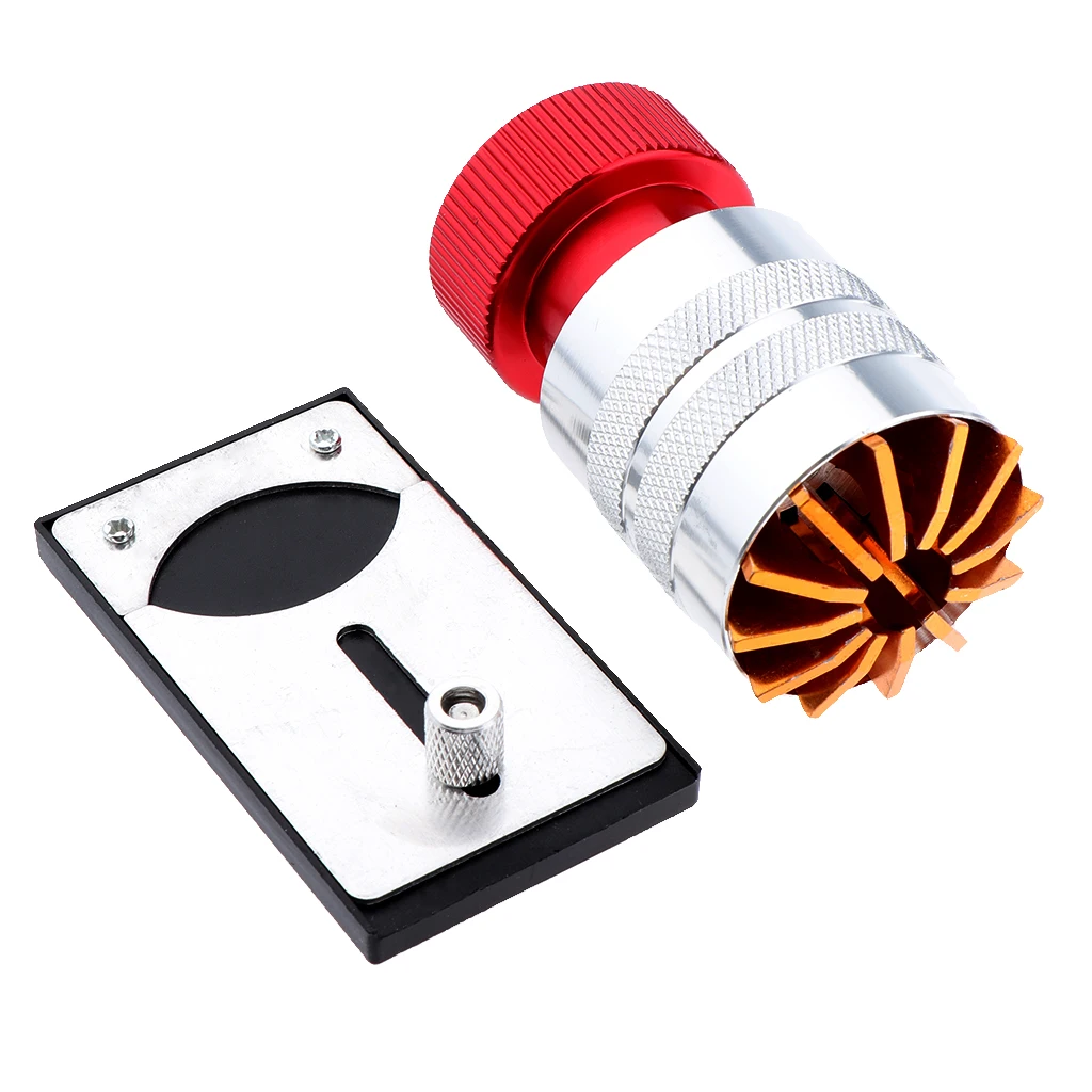 Watch Repair Tool Crystal Lift Remover Inserter Tools With Crystal Base Set