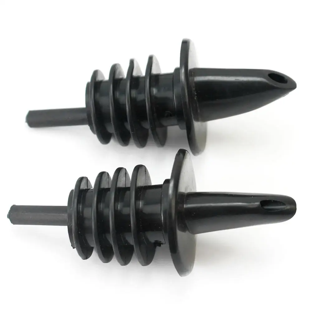 12 шт./компл. черный спиртовой разливатель пробка для бутылки вина с носиком