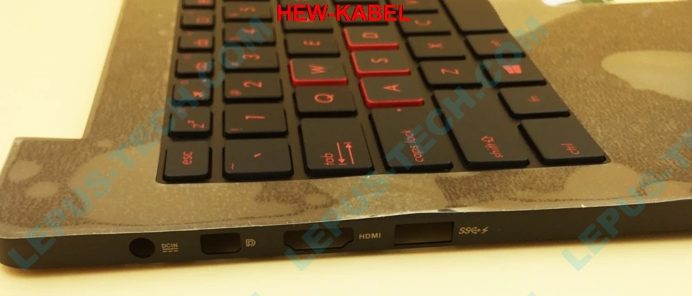 Русская русская клавиатура с подсветкой для ASUS ROG N501 N501JW G501 G501JW G501VW верхний корпус