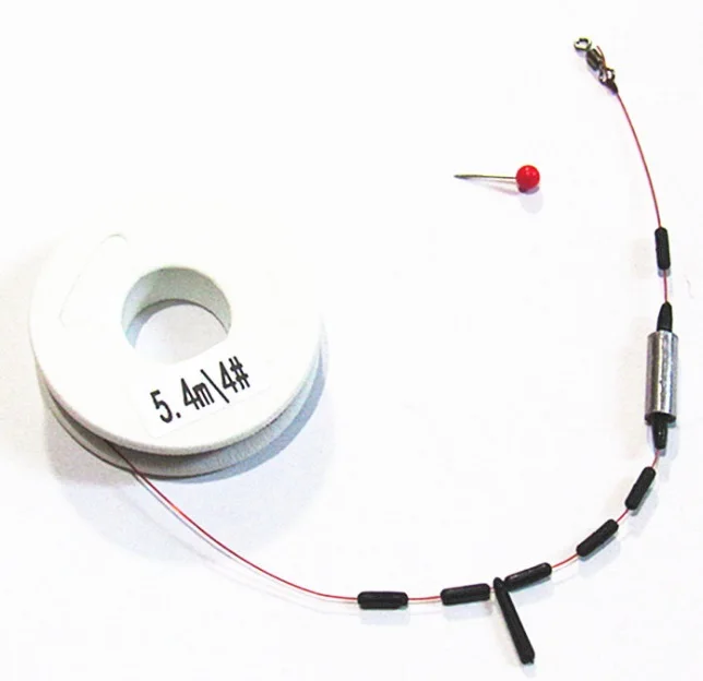 Завершенная Тайваньская рыболовная леска с грузилом со свинцовым и