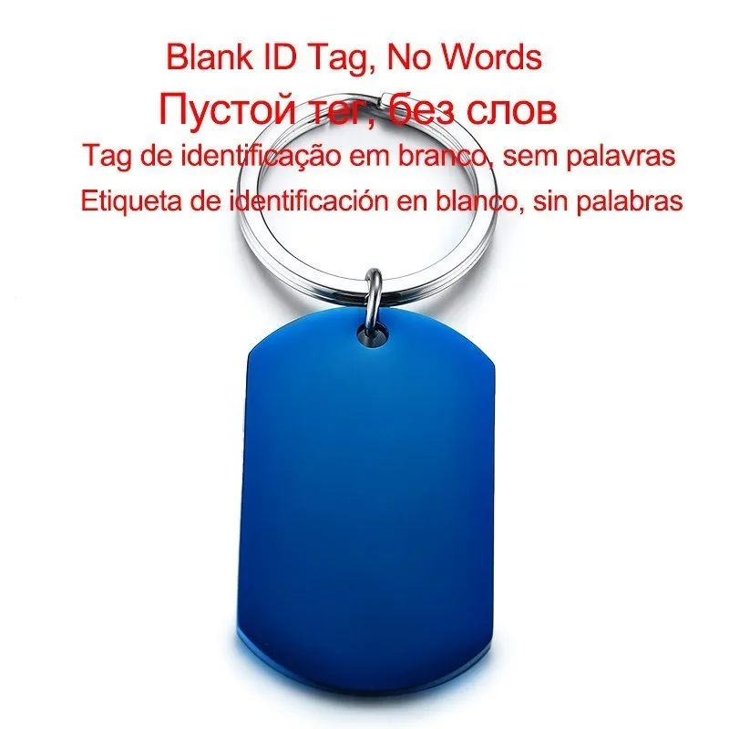 KR-007L No Words Vnox персонализированные Фото Календарь брелок любовь Дата подарки для влюбленных обещания нержавеющая сталь сувенир ID тег пользовательские ювелирные изделия - Цвет: KR-007L No Words