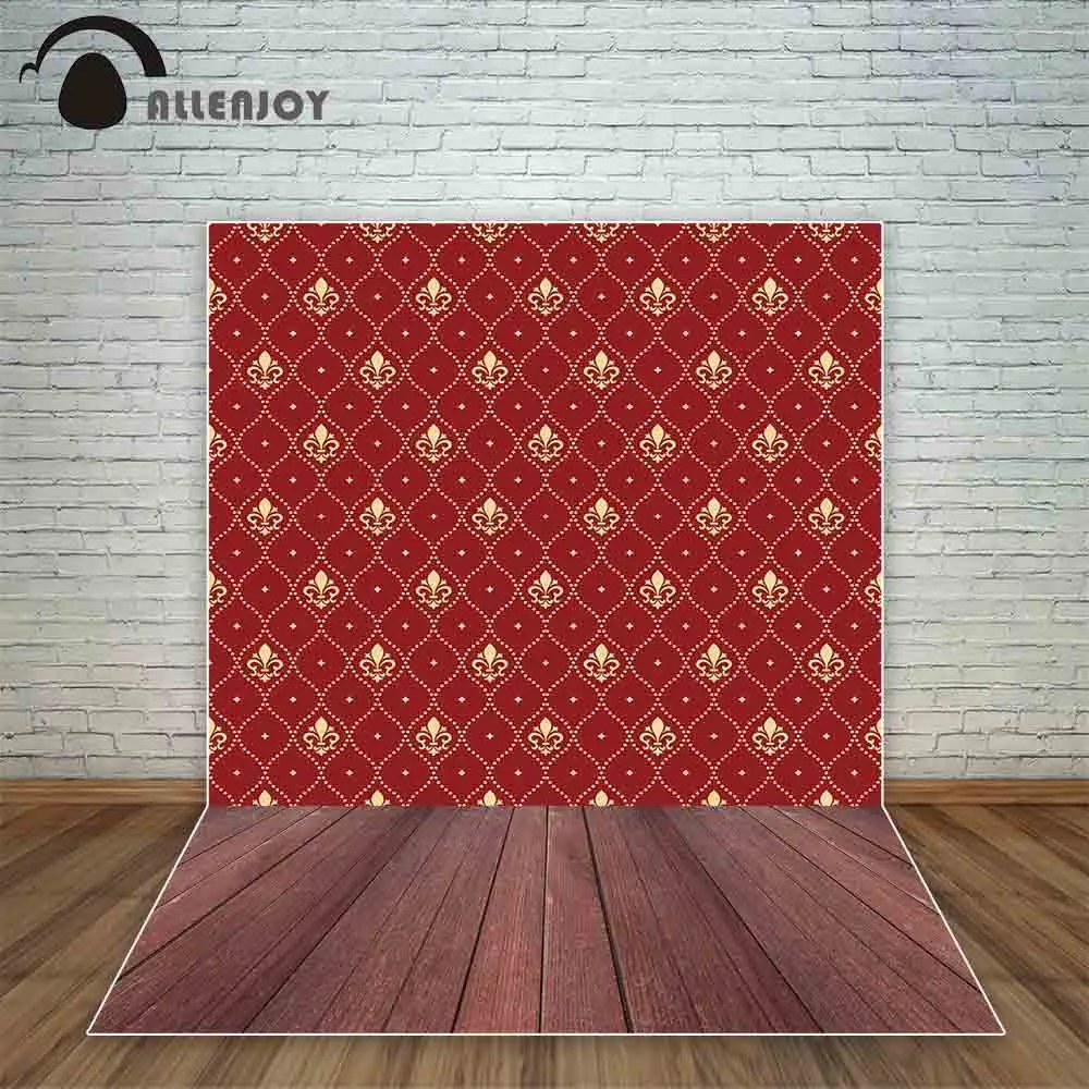 Фон для фотосъемки Allenjoy с изображением золотого мороза винтажный Роскошный