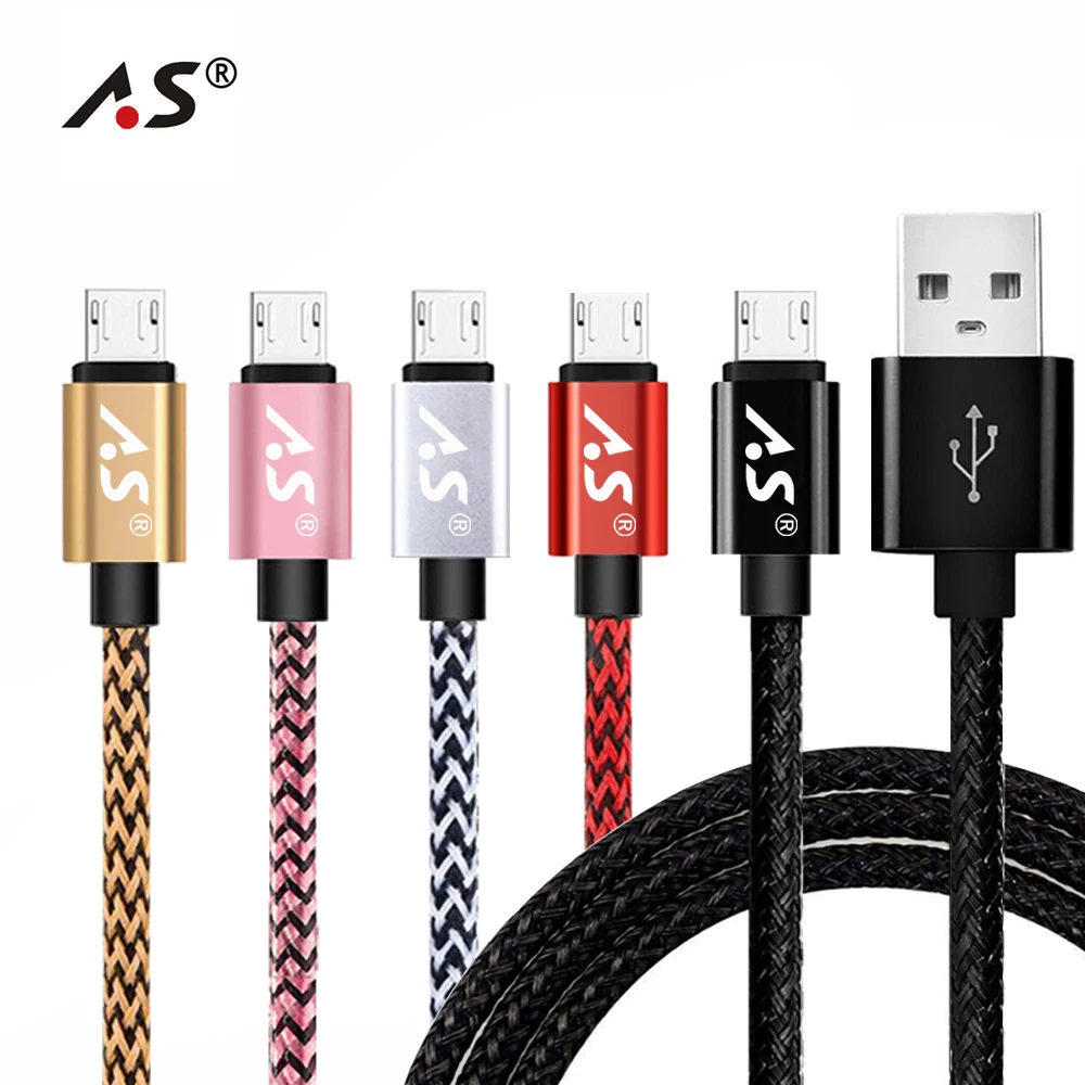 Кабель Micro USB A.S 0 5 м 1 2 3 кабель для синхронизации данных зарядка samsung Galaxy Xiaomi шнур