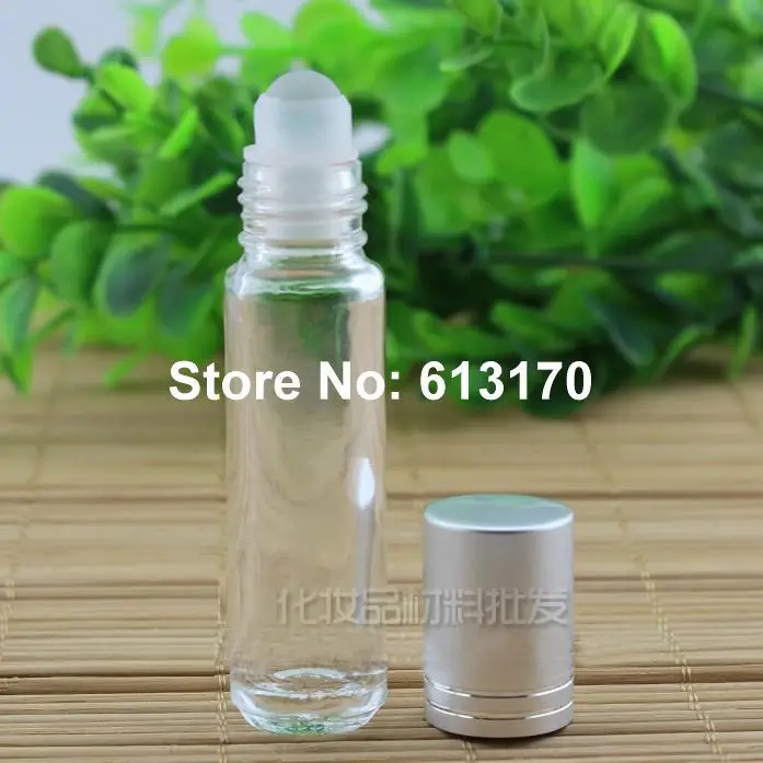 Контейнер для косметики духи ролик стекло 50 шт 10 мл 1/3 унции Parfum прозрачная