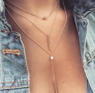 Новые богемные многослойные круглые Сумочка для монет ожерелье женщин вечерние