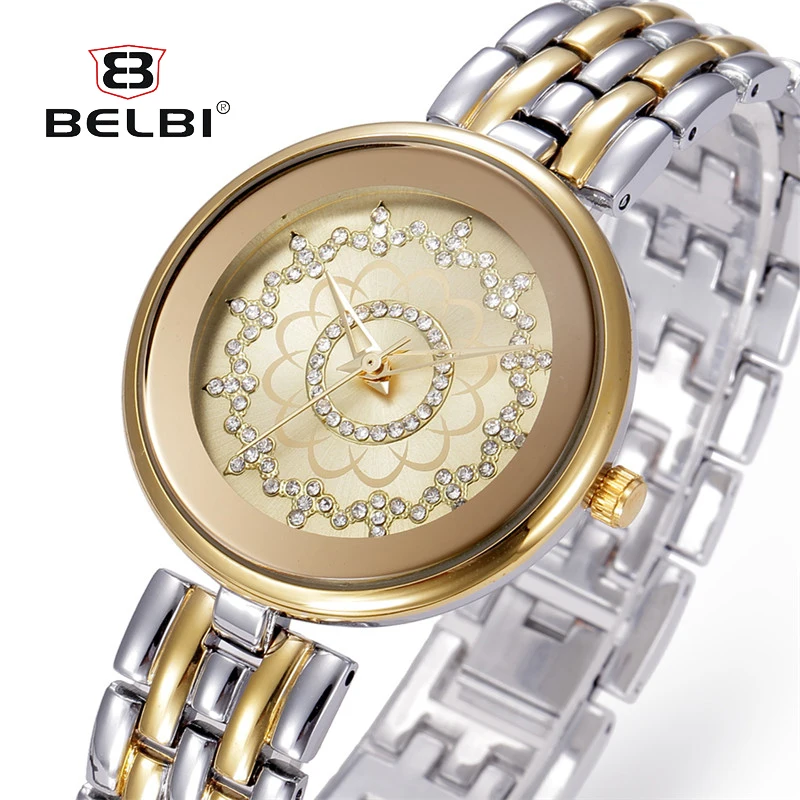 BELBI Топ люксовый бренд женские наручные часы японский механизм кварцевые модный