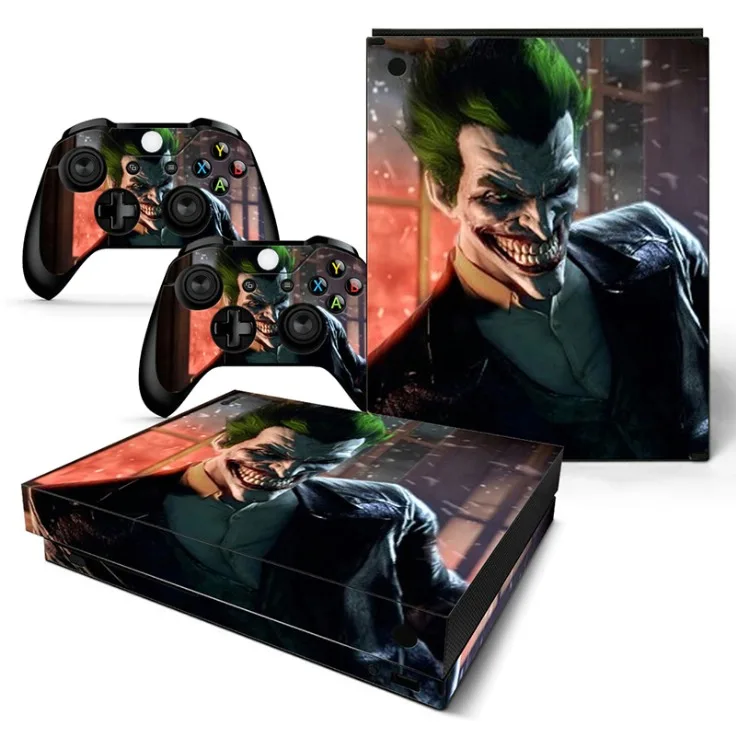 Джокер для Xbox One X наклейка консоль Защитная Наклейка полностью тело vinly - Цвет: TN-XboneX-0091