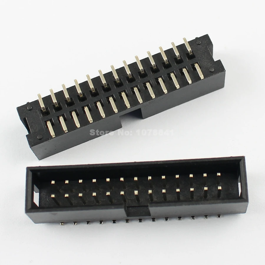 100 шт. 2 54 мм шаг 2x13 штырьков 26 SMT SMD Штекерный корпус IDC|connector 2.54mm|connector idcconnector header |