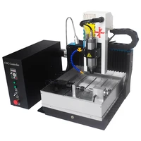 JFT Portable 3030 Axis Draw Metal Engraving Milling Cnc Machine Router With 4th Rotary Axis For Jewelry Ring Jade Making