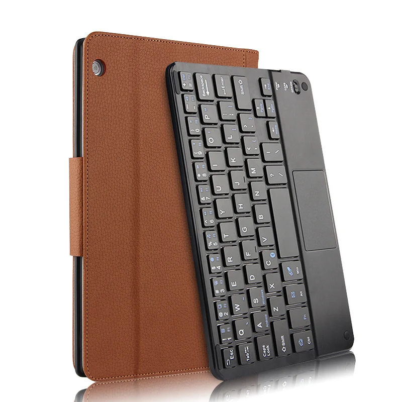 Чехол подставка из искусственной кожи со съемной Bluetooth клавиатурой|keyboard case cover|case