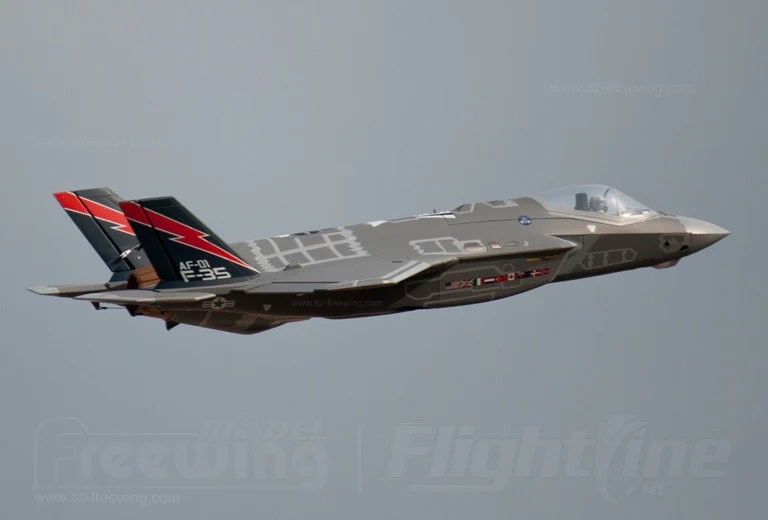 Freewing F35 lightning 70 мм V3 плоская модель RC новая версия