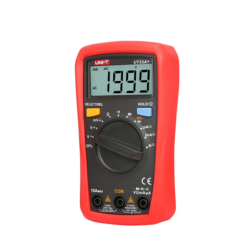 Цифровой мультиметр UNI T UT33A + UT33B UT33C UT33D Сопротивление тока постоянного и
