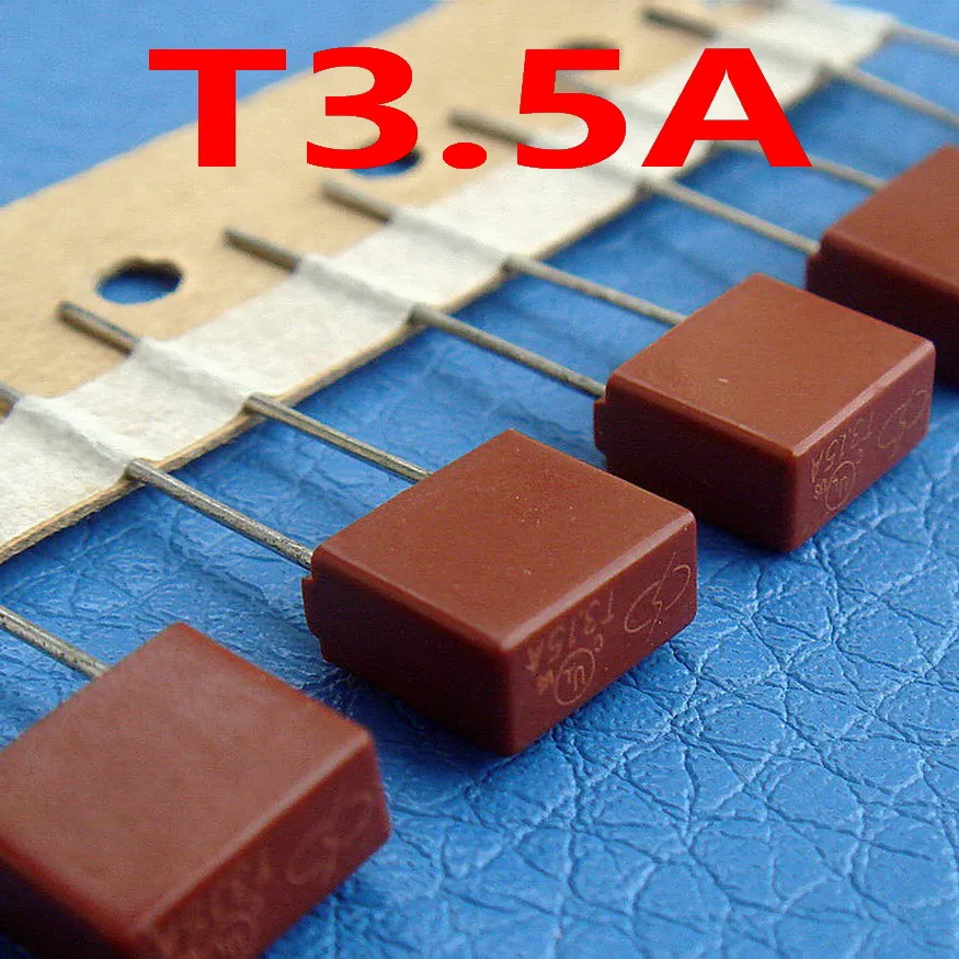 (5000 шт./лот) T3.5A 250V TE5 медленный выдувной миниатюрный предохранитель одобрено UL VDE