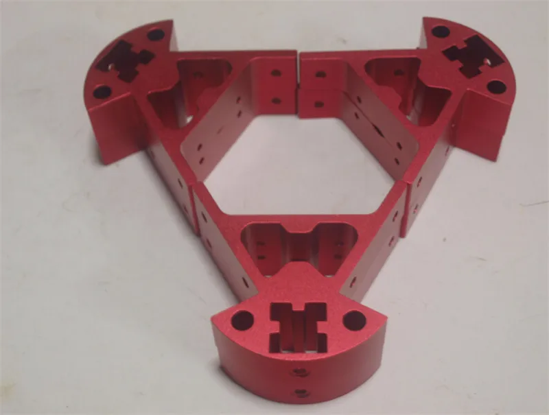 Мини угловые фитинги Reprap Delta kossel k800 металлическая рама для 3D принтера Kossel 20