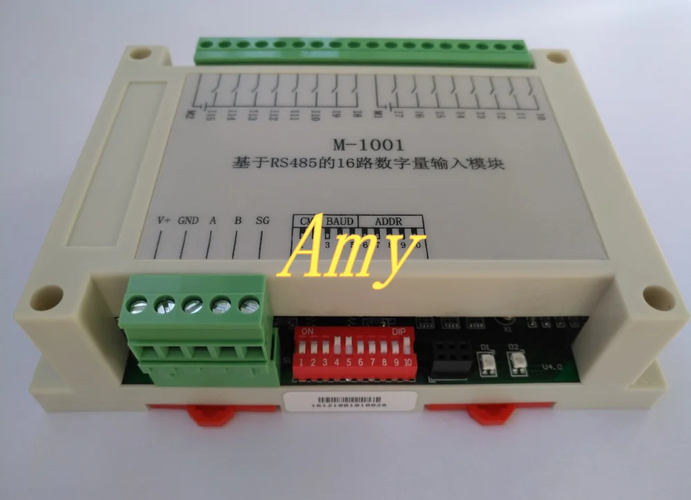 Производитель аутентичный RS485 модуль сбора данных Modbus RTU 16 цифровой входной карты
