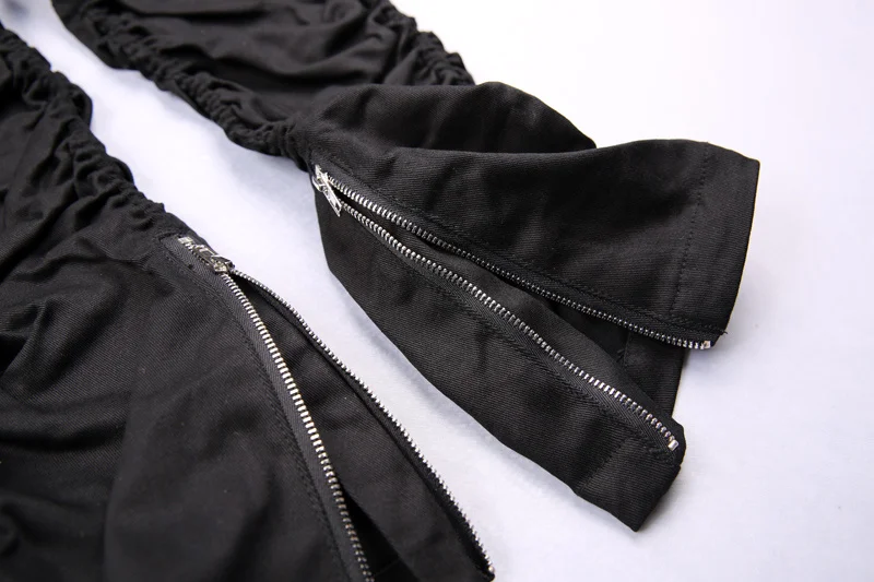 Мужские брюки джоггеры QoolXCWear облегающие повседневные байкерские в стиле хип хоп