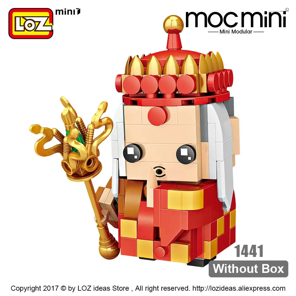 1441 Without Box Лоз мини-блоки Строительные кирпичи собрать фигурки Развивающие игрушки для детей подарок Дети животные DIY Moc Супер Герои головы дети - Цвет: 1441 Without Box