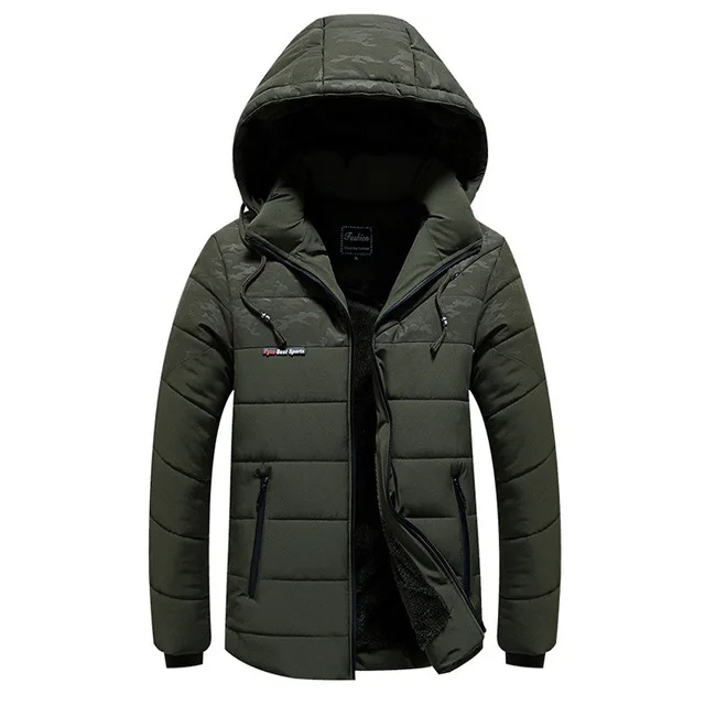 ASIAN SIZE B-8168 Новинка, повседневная классическая зимняя куртка, Мужская Теплая стеганая куртка с капюшоном, модная верхняя одежда, пальто размера плюс L-4XL, 5XL, 6XL, 7XL, 8XL - Цвет: ASIAN SIZE B-8168