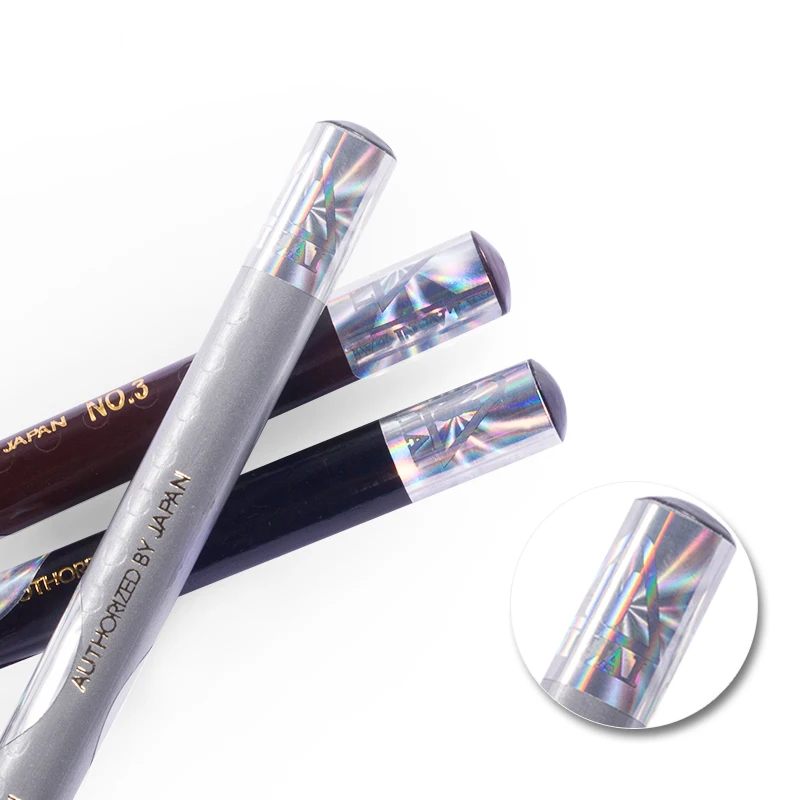 Карандаш для бровей долговечный водонепроницаемый темно коричневый черный