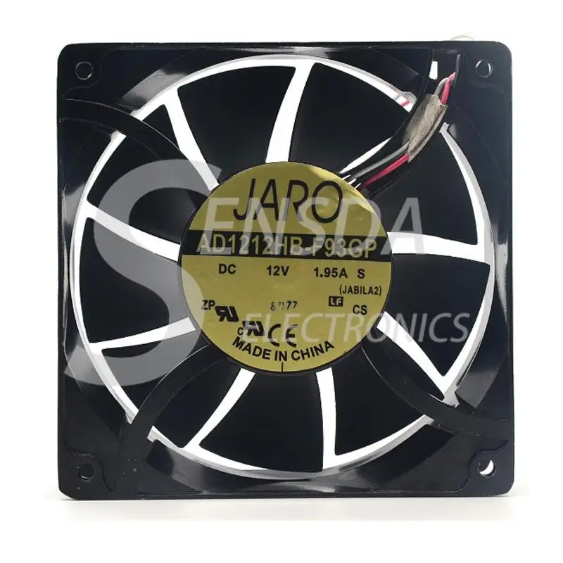 Для ADDA AD1212HB F93GP 120 мм 38 Новый чехол вентилятор 12 В 1.95A 200CFM ПК Охлаждение 3pin