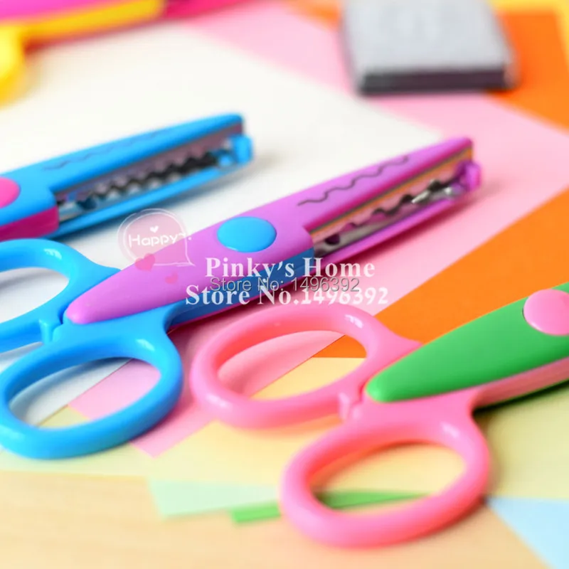 Декоративные ножницы для рукоделия фигурный край школьные скрапбукинга ручная