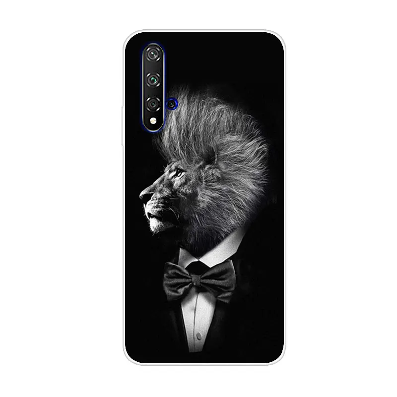 Чехол для Huawei Honor 20 чехол телефона мягкий силиконовый с принтом защитная задняя