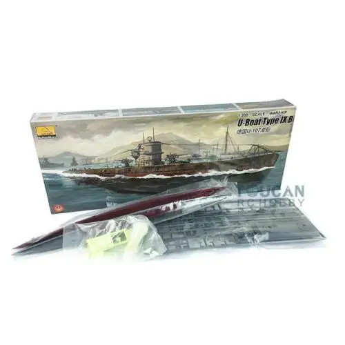MiniHobby 80914 1/200 Немецкий U Boat Тип IX B модель подводной лодки Kit с двигателем|Наборы для