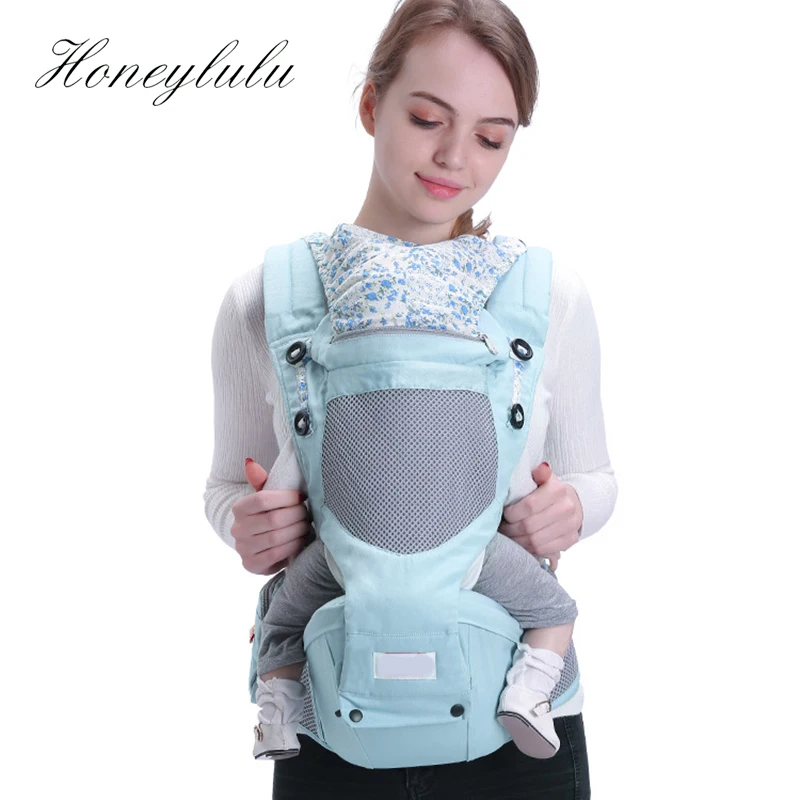 Honeylulu 3D сотовая сетка ветрозащитная шапка эргорюкзак слинг для новорожденных
