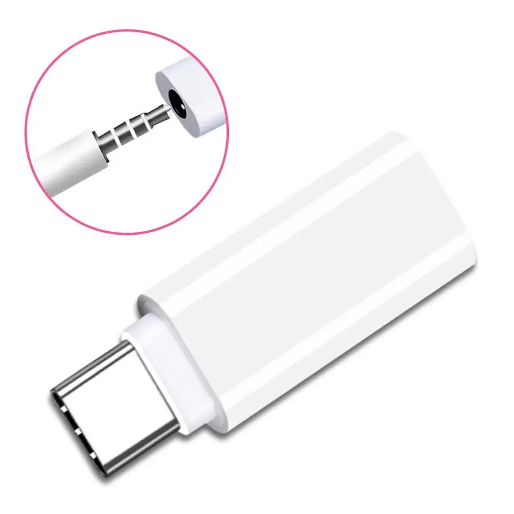 Olhveitra Auriculares Tipo C адаптер для Oneplus 7 Pro Huawei Samsung Type 3 5 мм Aux Наушники Jack сплиттер