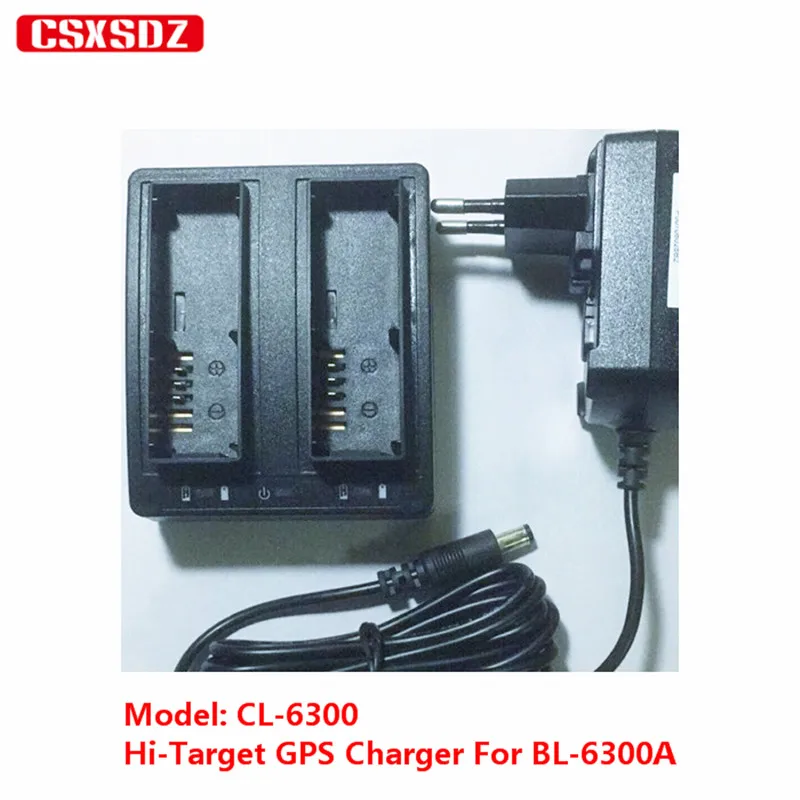 Hi target CL 6300 двойное зарядное устройство для Целевая батарея BL6300A GNSS GPS Аккумулятор